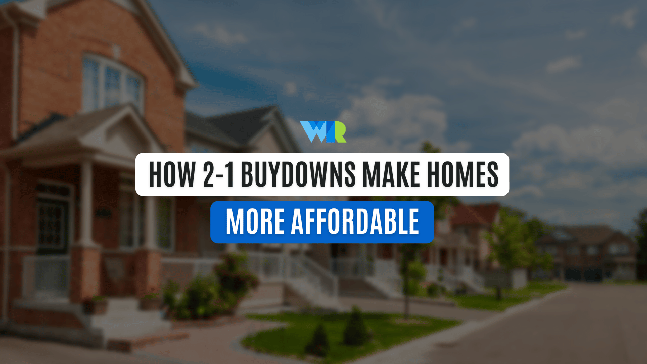 How 2-1 Buydowns Make Homes More Affordable